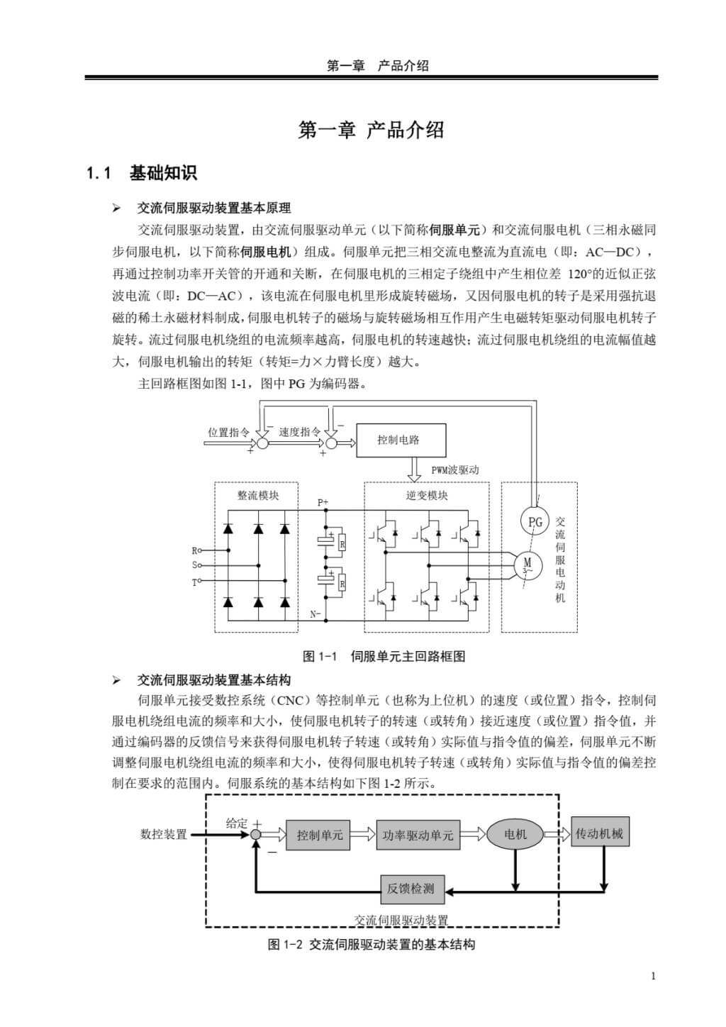 GS2000T/GS3000T系列交流伺服驱动装置用户手册