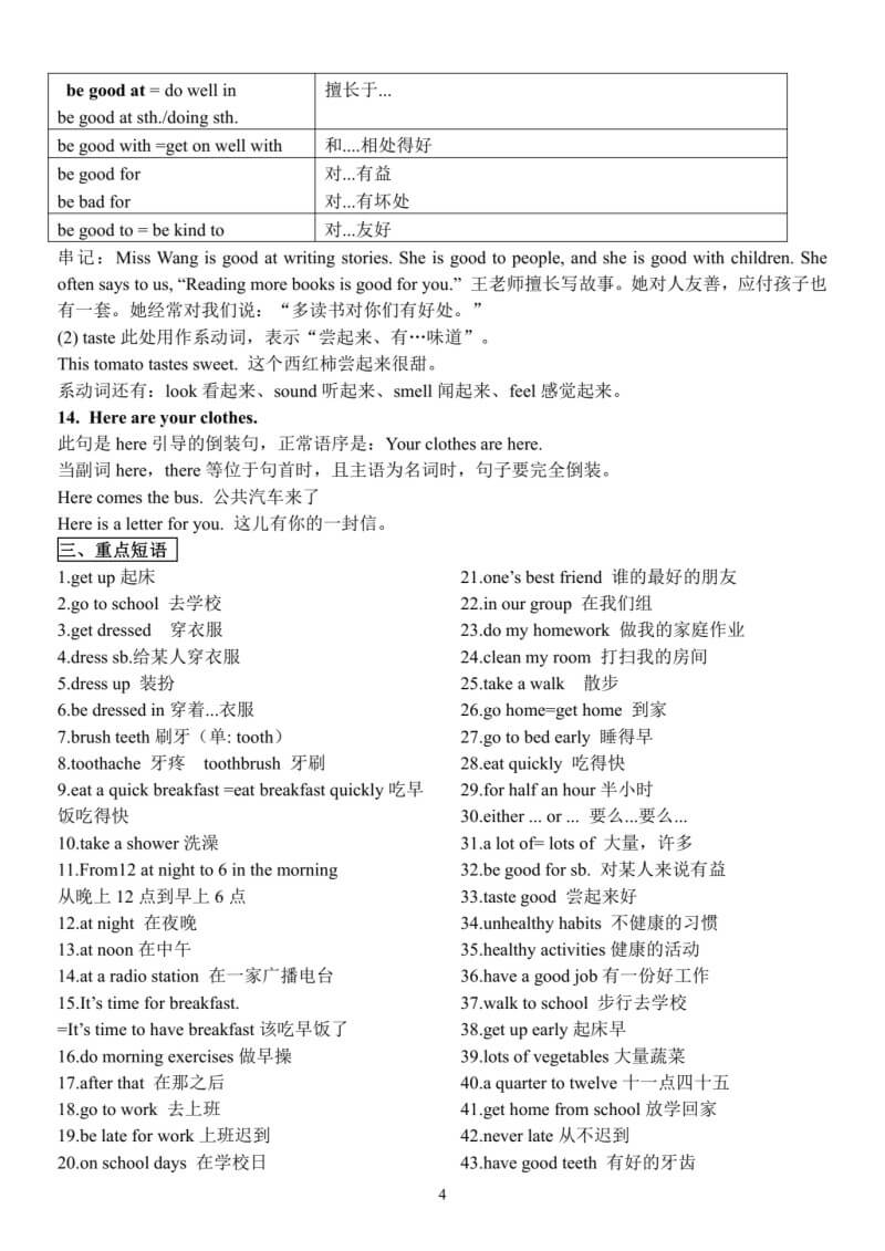 Summary_of_Test_Points_for_Unit_2_of_Grade_7_English_Volume_2_p4