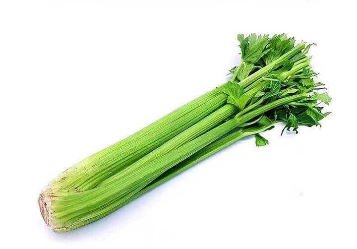 点击放大图片 吃西芹消耗的热量比获得的多。